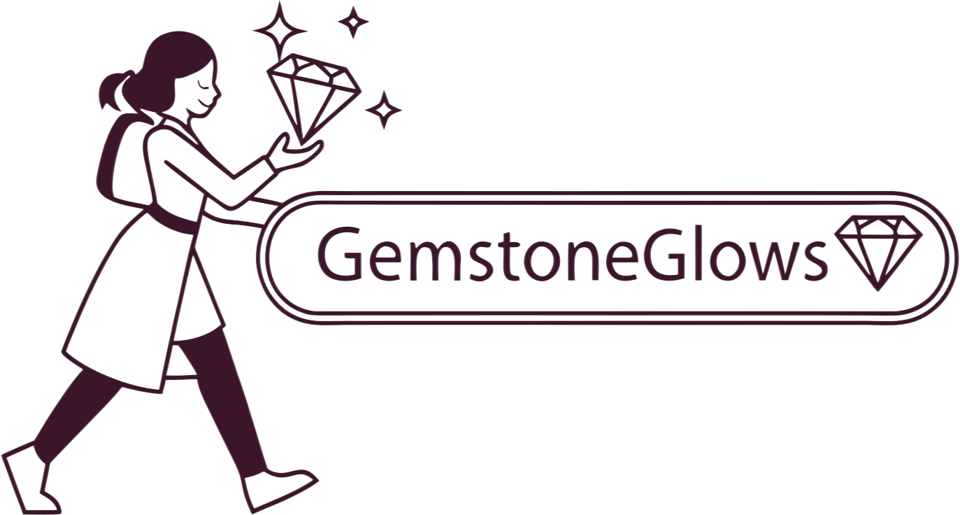 gem stone glows